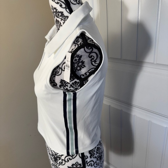 Loft Cropped Polo Shirt NWT - Picture 4 of 8